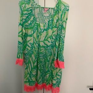 Lilly Pulitzer pool cover up
